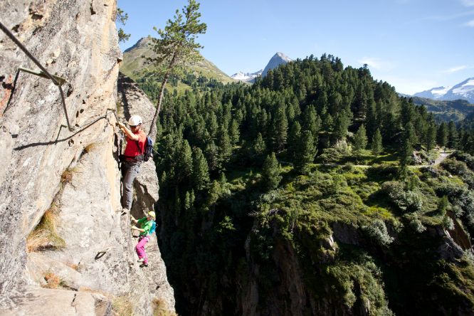 Obergurgl, Stone Pine Forest, Climbing