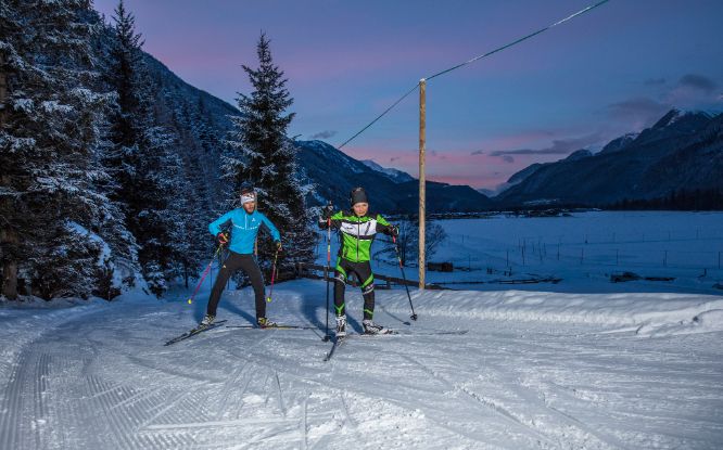 Cross Country Skiing Night Oberried