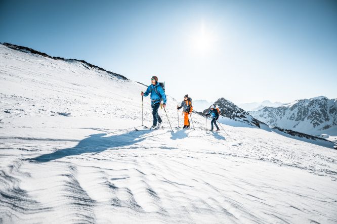 Venter Runde Skitour Landschaft