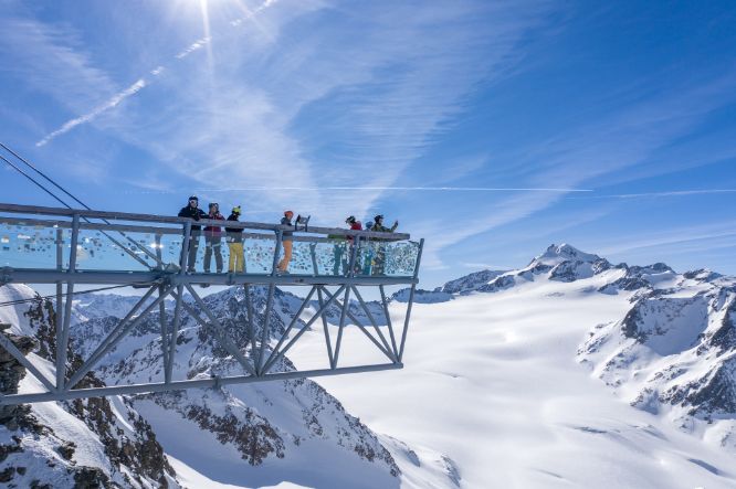 Ötztal, Sölden, Felssteg Tiefenbach